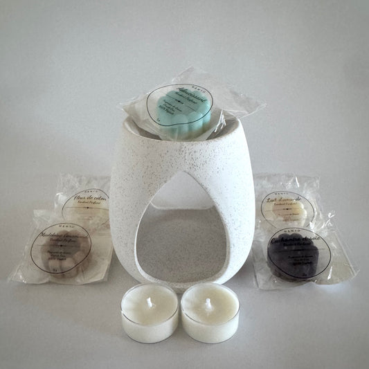 Coffret cadeau - « Blanc Irisé »